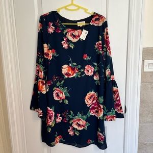 Everly floral print dress